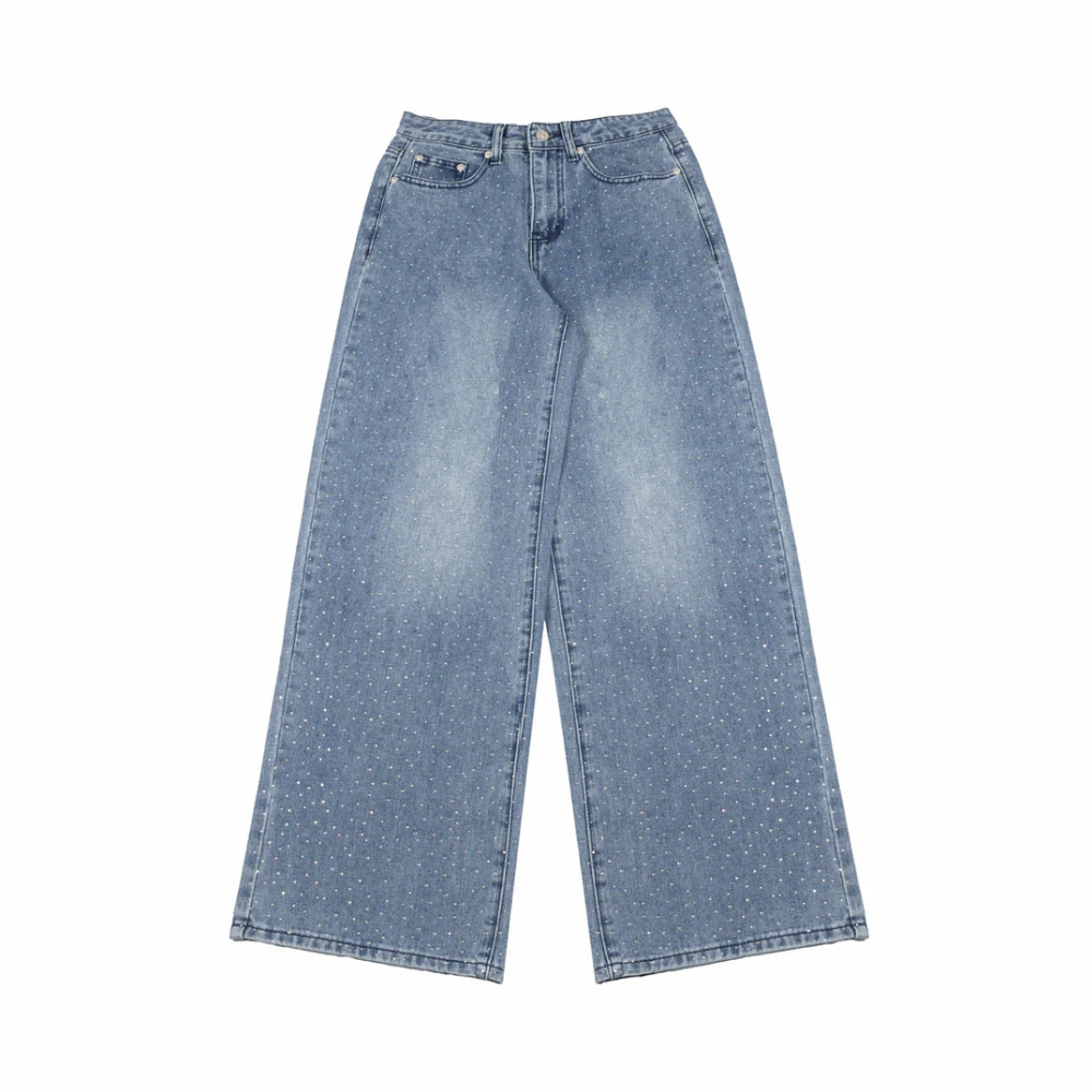 Pantalones vaqueros de pierna ancha